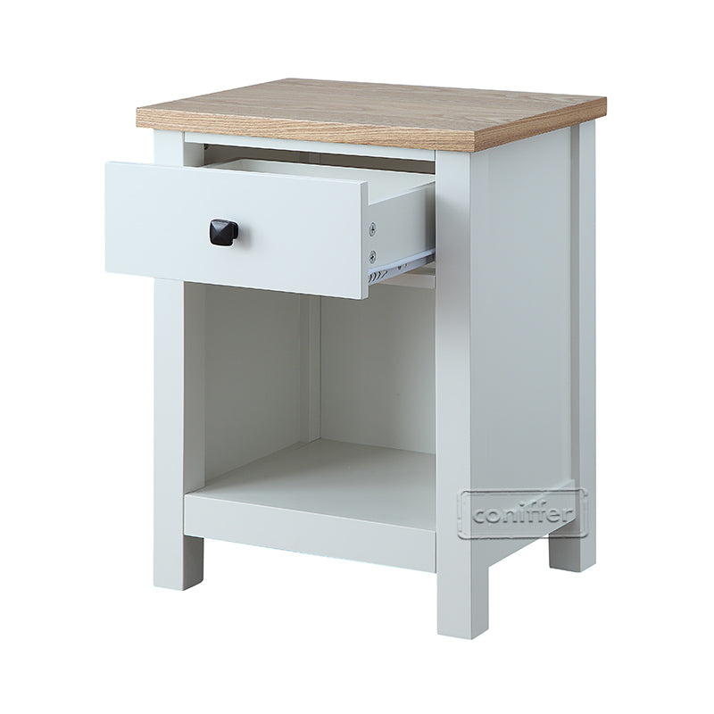 WOODEEM Night Stands for Bedroom with Drawer and Storage Shelf